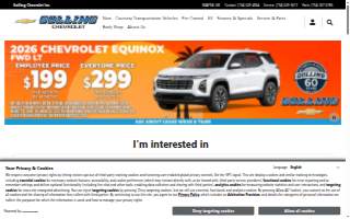 Golling Chevrolet of Dearborn Heights website