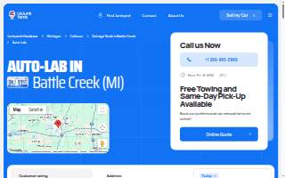 Auto-Lab website