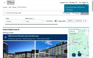DoubleTree by Hilton Battle Creek website