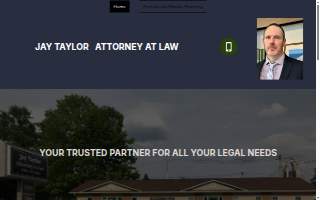 Jay Taylor Attorney at Law website