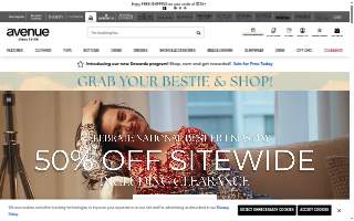 The Avenue Hair Studio & Spa website