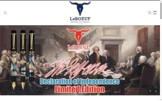 LeBoeuf's Lounge website