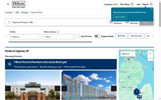Hampton Inn & Suites Saginaw website