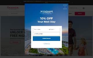 Ramada by Wyndham Saginaw Hotel & Suites website