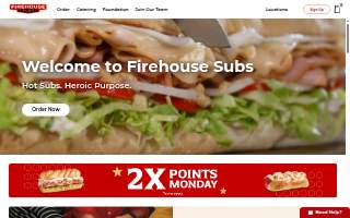 Firehouse Subs Arcadia Plaza website