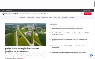 Construction Services of West Michigan website