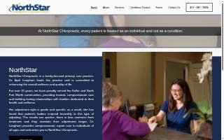 North Star Chiropractic website