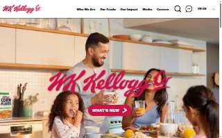 Kellogg Catering website