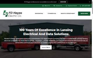 FD Hayes Electric Company of East Lansing website