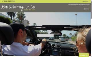 John Schuring Jr. Company Insurance website