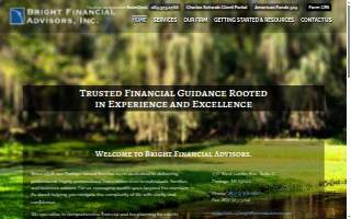 Bright Financial Advisors website