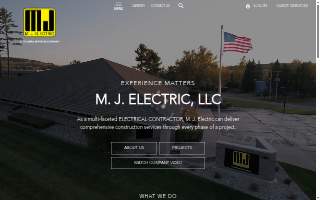 MJ Electric of Bloomington website