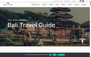Bali Asian Cuisine website