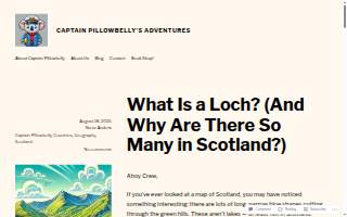 The Loch Café & Games website