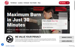 9Round Fitness of Plymouth website