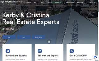Kerby and Cristina Real Estate Experts website