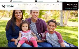 Brook West Family Dentistry website