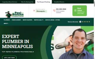 Paul Bunyan Plumbing & Drains of Plymouth website