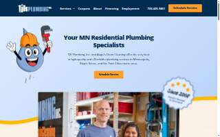 TJK Plumbing, Inc. of Plymouth website