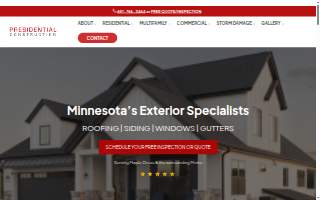 Minnesota Elite Home Team website