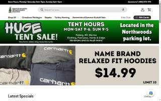 Northwoods Landscaping & Design website