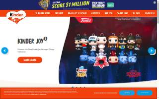 Kinder Coffee website
