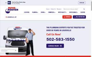 Roto-Rooter Plumbing and Water Cleanup of St. Cloud website