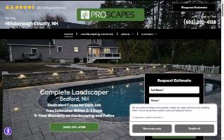 ProScapes website
