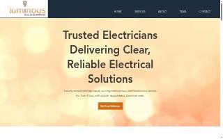 Luminous Electric website