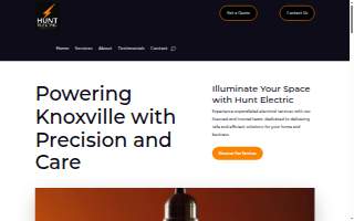 Hunt Electric website