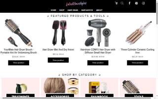 Hairstyles By Jess website