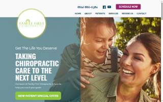 Family First Chiropractic Center - Blaine website