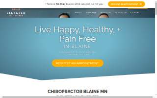 Elevated Health Center website