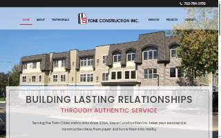 Stone Construction, Inc. website