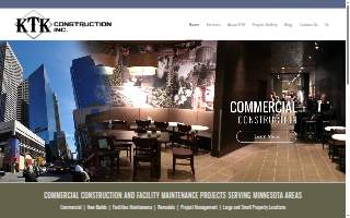 KTK Construction Inc website
