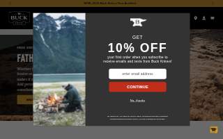 Buck Landscaping website