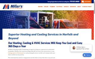 Heating & Cooling of Lakeville website