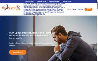 NexGen Home Services website