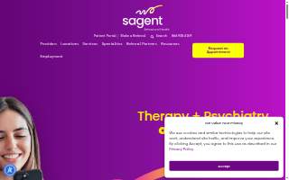 Sagent Behavioral Health - Minnetonka North website