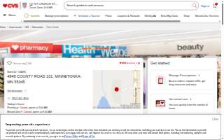 CVS Pharmacy of Minnetonka website