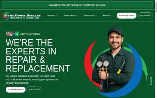 Home Energy Heating & Cooling website