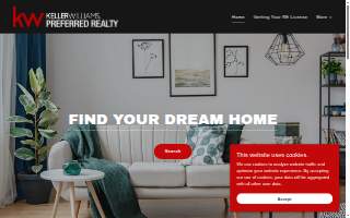 Keller Williams Preferred Realty website