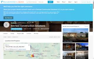 Everlast Construction Solutions website