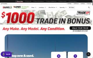 Kunes Apple Valley Buick GMC website