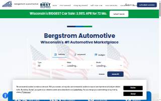 Bergstrom Tax Services website