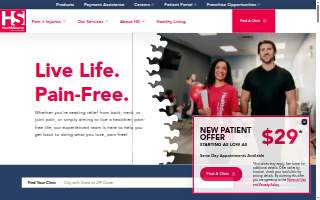 HealthSource Chiropractic of Edina Crosstown website