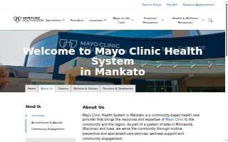 Mayo Clinic Health System Mankato website