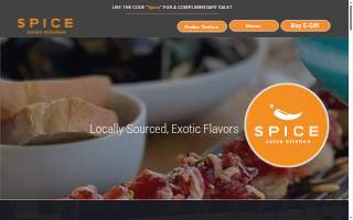 The Spice Grille website