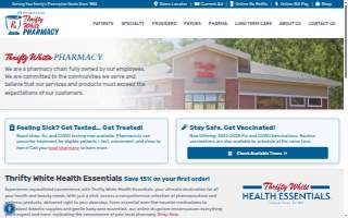 Thrifty White Pharmacy website