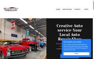 Creative Auto Service of St. Louis Park website